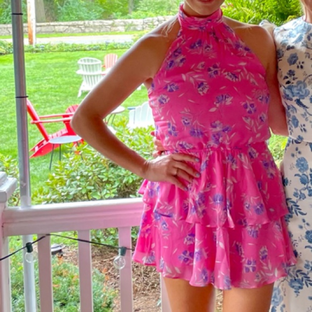 Floral Pink Dress